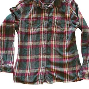 Woolrich Red and Green Flannel Shirt